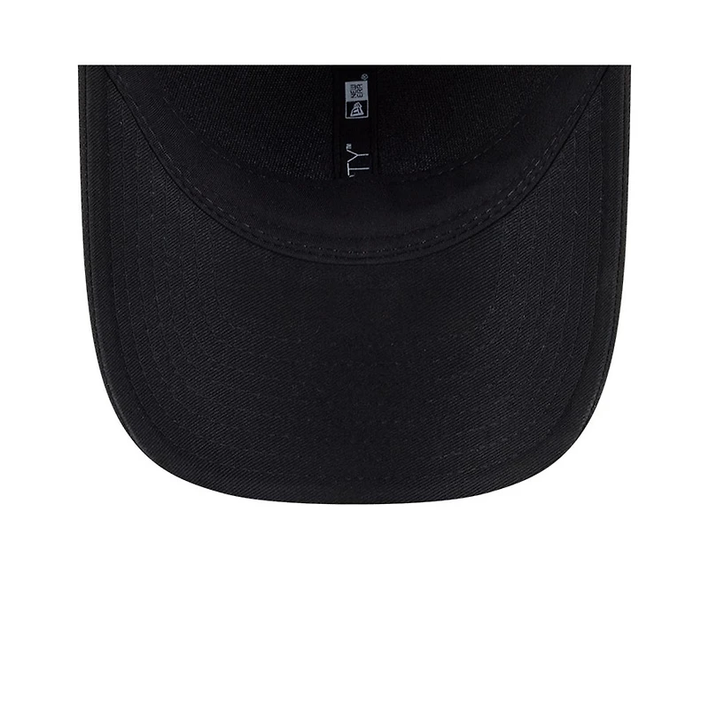New Era Men's Black/ Colorado Rockies Player Replica 9FORTY Adjustable Hat