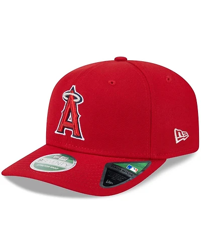 New Era Men's Red Los Angeles Angels Player Replica 9SEVENTY Adjustable Hat