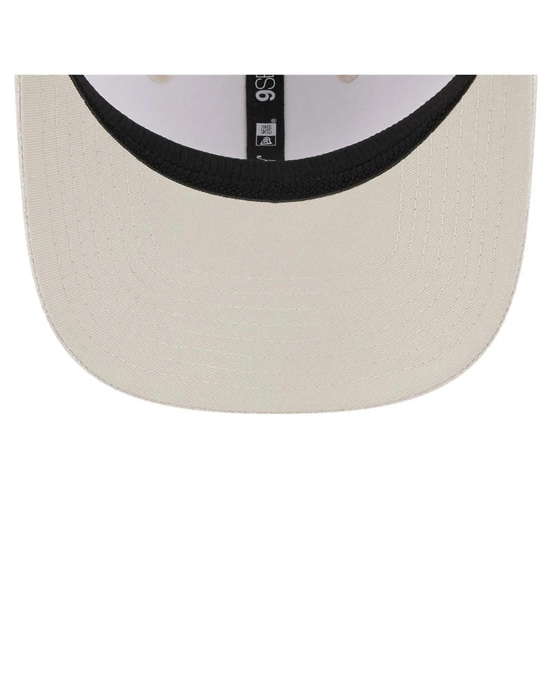 New Era Men's Light Beige Pittsburgh Pirates Flawless 9SEVENTY Stretch-Snap Hat