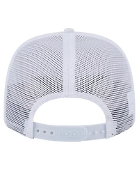 New Era Men's White Las Vegas Raiders Adventure Flamingo Pattern 9SEVENTY Stretch-Snap Hat
