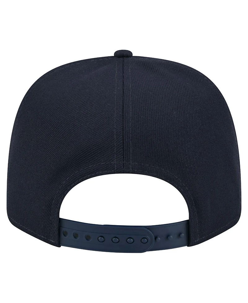 New Era Men's Navy Cleveland Guardians Multi-Rope 9SEVENTY Stretch-Snap Hat