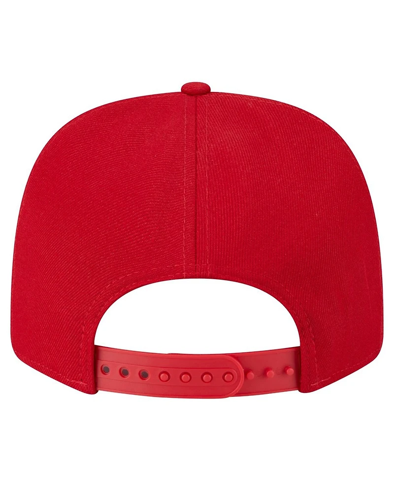 New Era Men's Red Washington Nationals Multi-Rope 9SEVENTY Stretch-Snap Hat