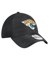 New Era Men's Black Jacksonville Jaguars Active Camo 39THIRTY Flex Hat