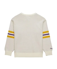 Mitchell & Ness Men's Cream Washington Huskies Retro Pullover Sweater