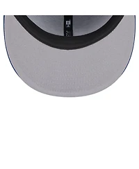 New Era Men's Royal Miami Marlins White Logo 59FIFTY Fitted Hat