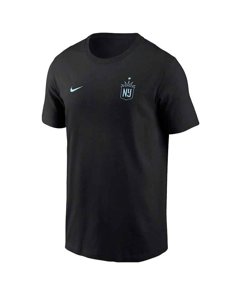 Nike Men's Rose Lavelle Navy Nj/Ny Gotham Fc Core Crew Neck T-Shirt