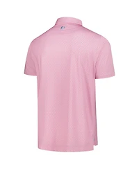 FootJoy Men's Pink 2025 The Players ProDry Citrus Lisle Polo Shirt