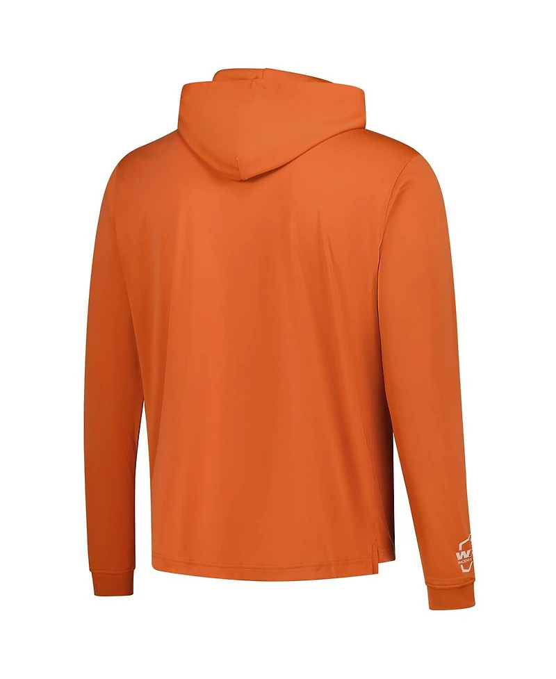 FootJoy Men's Orange 2025 Wm Phoenix Open 16 Pullover Hoodie