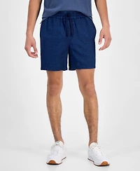 Sun + Stone Antonio Patchwork 6" Shorts, Exclusively at Macy's