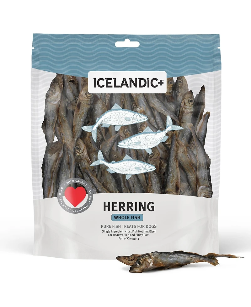 Whole Fish: Herring - Dog Treat 9oz