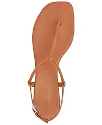 Schutz Women's Elsha Round Toe Flat Sandals