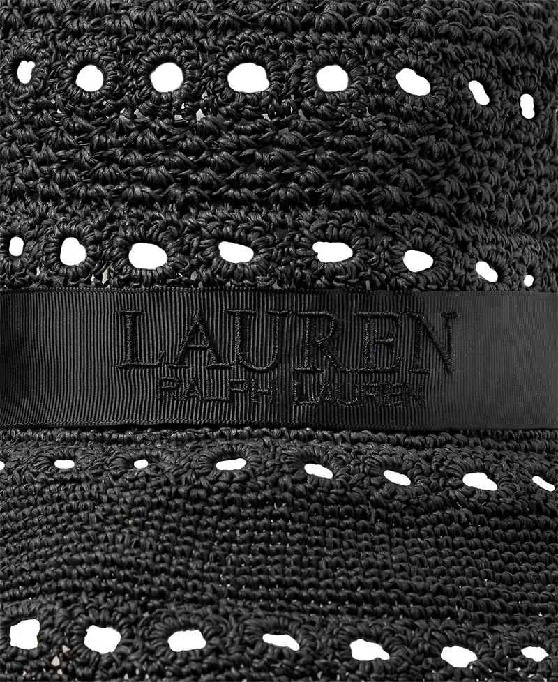 Lauren Ralph Lauren Crochet Bucket Hat