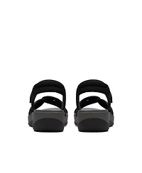 Clarks Women's Arla Daisy Slip On Flat Sandals