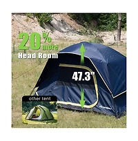 EchoSmile Camping Tent 2 Person, Waterproof Windproof Double Layer with Rainfly, Easy Setup for Backpacking, Hiking, Mountaineering, Outdoor