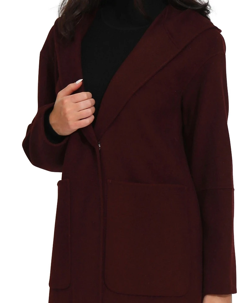 Belle & Bloom Women's Walk This Way Wool Blend Oversized Coat