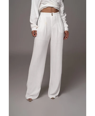 Jluxlabel Women's Thea Linen Pants