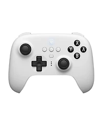 8Bitdo Ultimate Bluetooth Controller with Hall Effect Joysticks and Charging Dock - Compatible with Nintendo Switch, Windows and Steam Deck - White