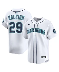 Nike Men's Cal Raleigh White Seattle Mariners Alternate Limited Player Jersey