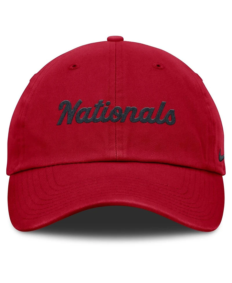 Nike Women's Red Washington Nationals Club Adjustable Hat