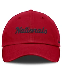 Nike Women's Red Washington Nationals Club Adjustable Hat
