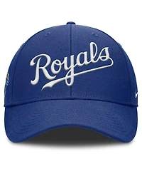 Nike Men's Royal Kansas City Royals Rise Gaberdine Adjustable Hat