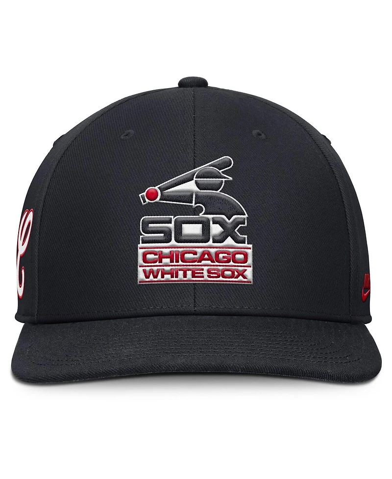 Nike Men's Navy Chicago White Sox Pro Performance Snapback Hat