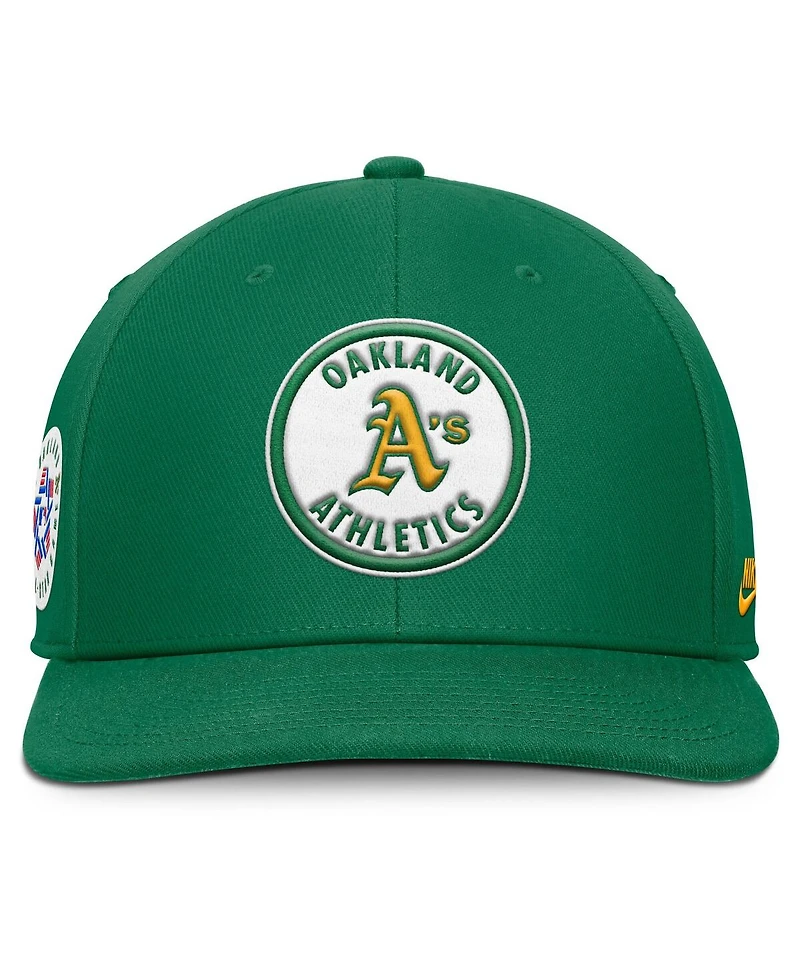 Nike Men's Green Athletics Pro Performance Snapback Hat