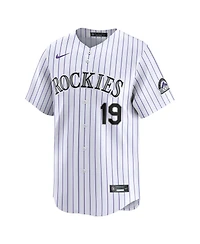 Nike Big Boys and Girls Charlie Blackmon White Colorado Rockies Home Limited Player Jersey