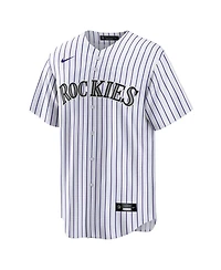 Nike Men's Ezequiel Tovar White Colorado Rockies Home Replica Jersey