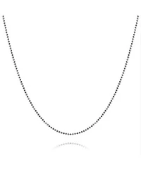 Bling Jewelry 150 Gauge .925 Sterling Silver Sparkle Ball Shot Bead Chain Necklace 16 18 20 24 Inch