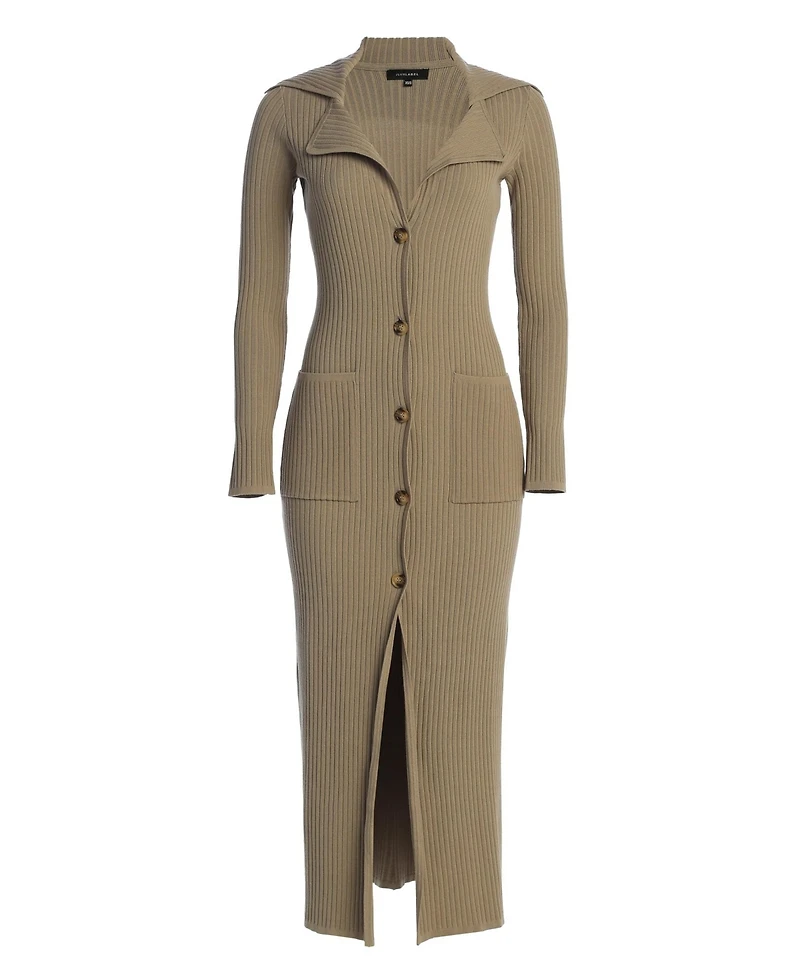 Jluxlabel Women's Lida Ribbed Duster