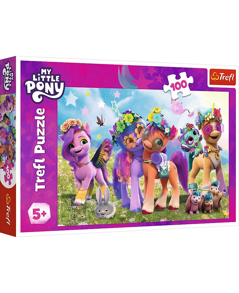 Trefl Red 100 Piece Puzzle - My Little Pony - Funny Ponies