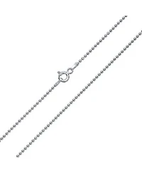 Bling Jewelry 150 Gauge Strong .925 Sterling Silver Shot Bead Ball Chain Necklace 16 18 20 24 Inch Nickle-Free