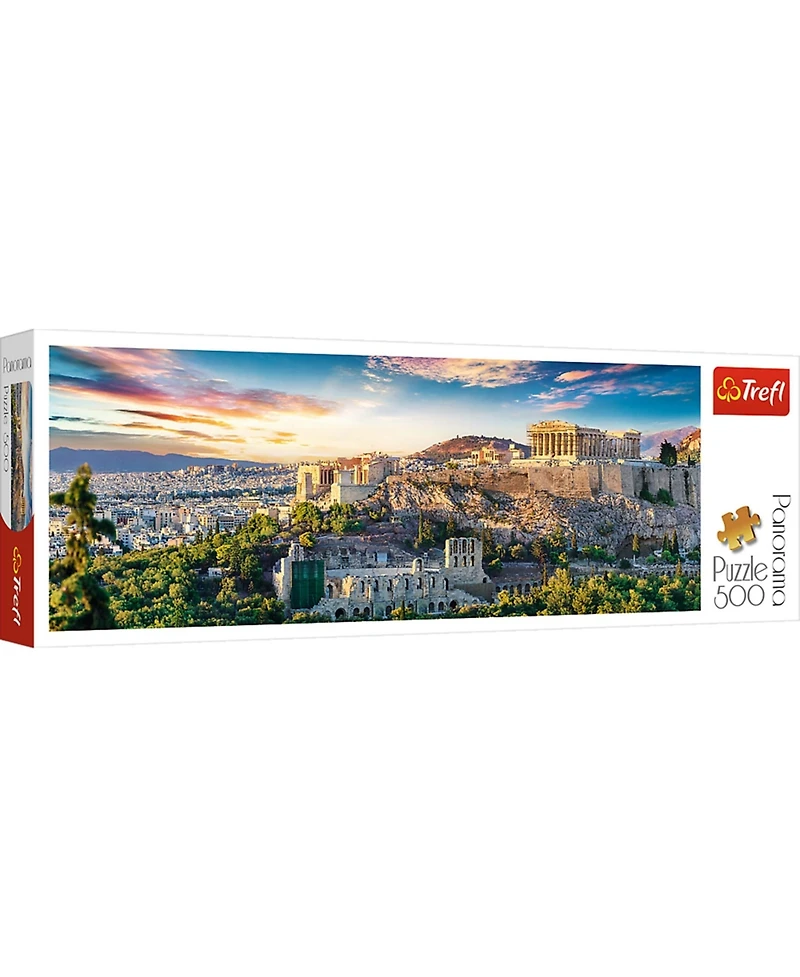 Trefl Red 500 Piece Panorama Puzzle - Acropolis, Athens / Fotolia