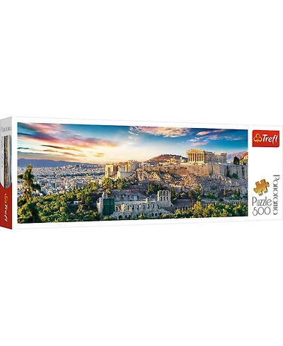 Trefl Red 500 Piece Panorama Puzzle - Acropolis, Athens / Fotolia