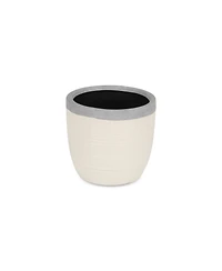 Ceramic Round Pot Planter with Crackle Glaze – Indoor/Outdoor Use