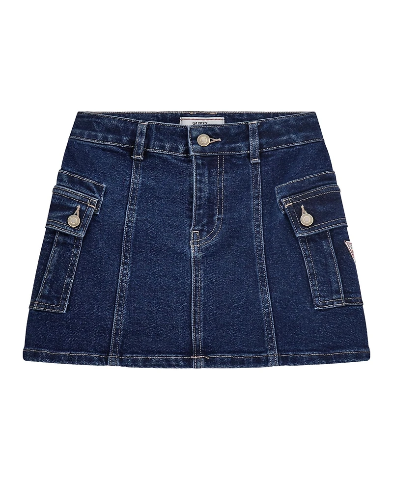 Guess Big Girls Stretch Denim Skirt