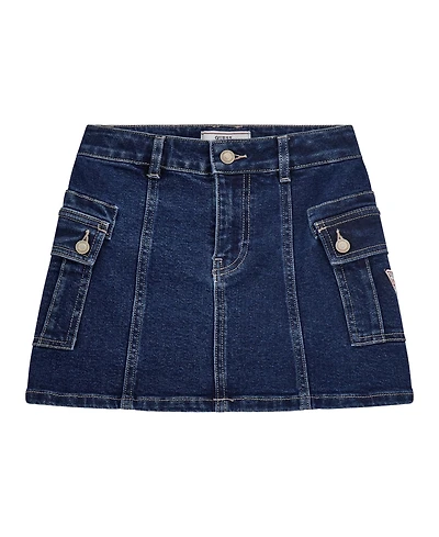 Guess Big Girls Stretch Denim Skirt
