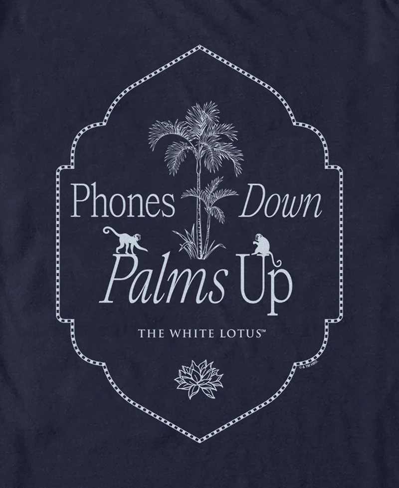 Fifth Sun Men's Phones Down Palms Up Short Sleeve T-Shirt