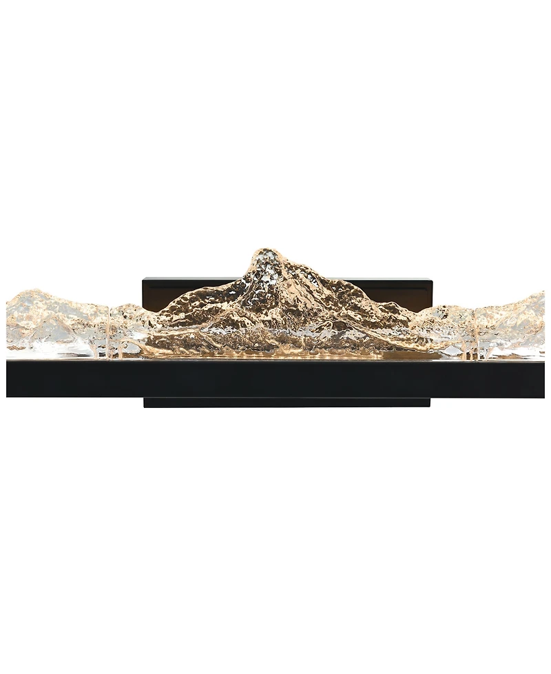 Cwi Lighting 5" Metal Himalayas Integrated Led Vanity Light