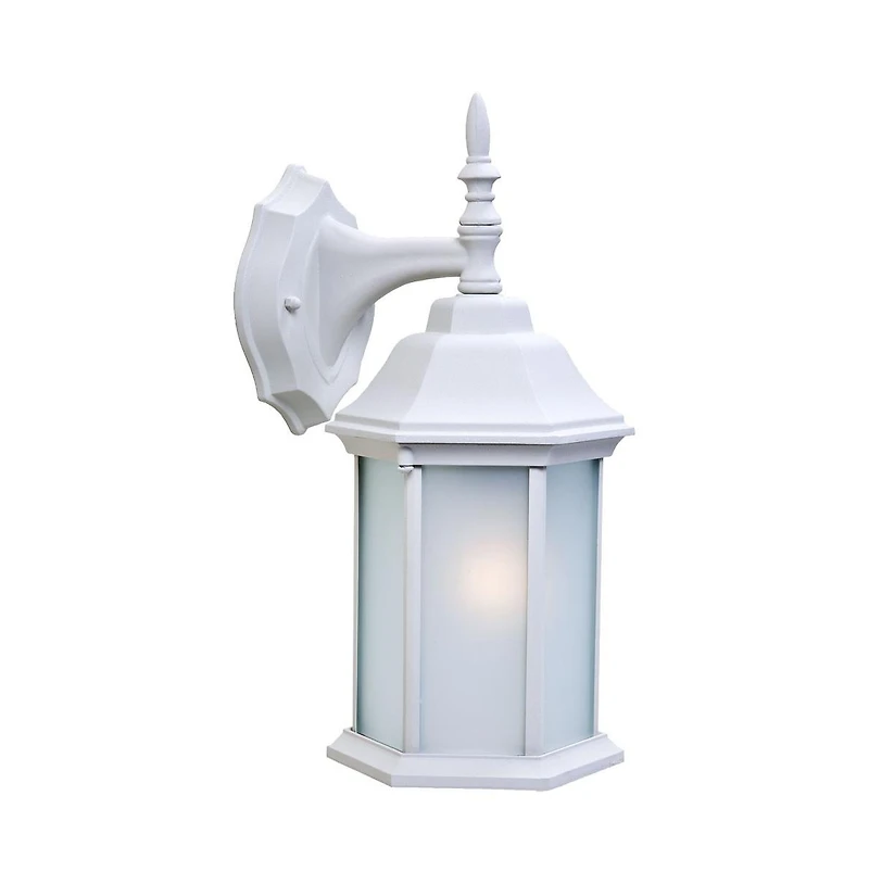Swing Arm Wall Light with Frosted Glass – Elegant Fixture for Home & Office