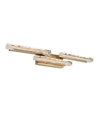 Cwi Lighting 5" Metal Valira Integrated Led Vanity Light