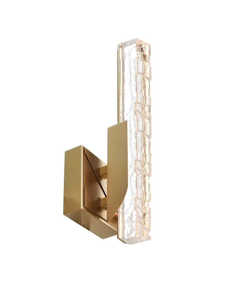 Cwi Lighting 16" Metal Valira Integrated Led Wall Light