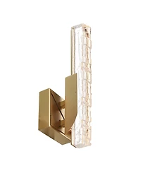 Cwi Lighting 16" Metal Valira Integrated Led Wall Light