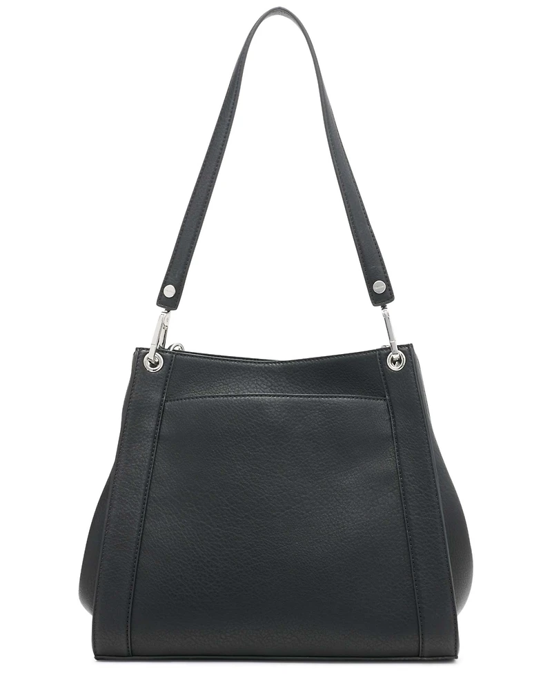Calvin Klein Garnet Triple Small Compartment Tote Bag