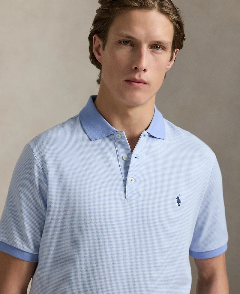 Polo Ralph Lauren Men's Classic Houndstooth Jersey Shirt