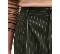 Hugo by Boss Men's Modern-Fit Pleated Pinstripe Suit Pants