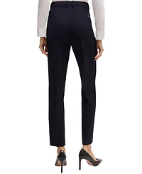 Boss by Hugo Women's Wool Regular-Fit Cropped Pants