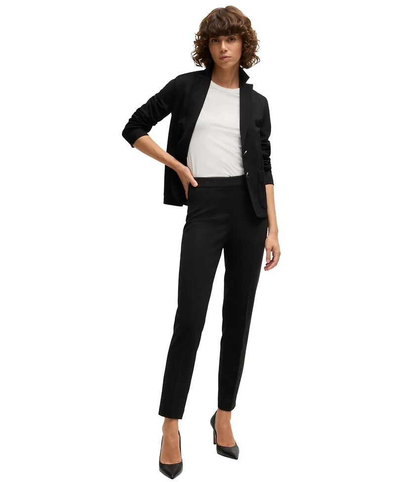 Boss by Hugo Boss Women's Tapered Leg Regular-Fit Pants