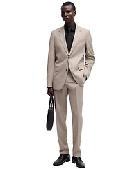 Boss by Hugo Men's Easy-Iron Slim-Fit Poplin Shirt